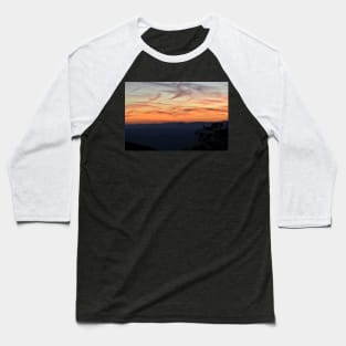 Reddish Knob Sunset Baseball T-Shirt